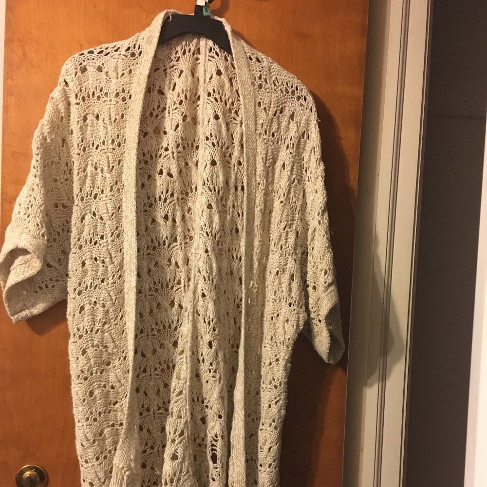 Boho Woven Kimono